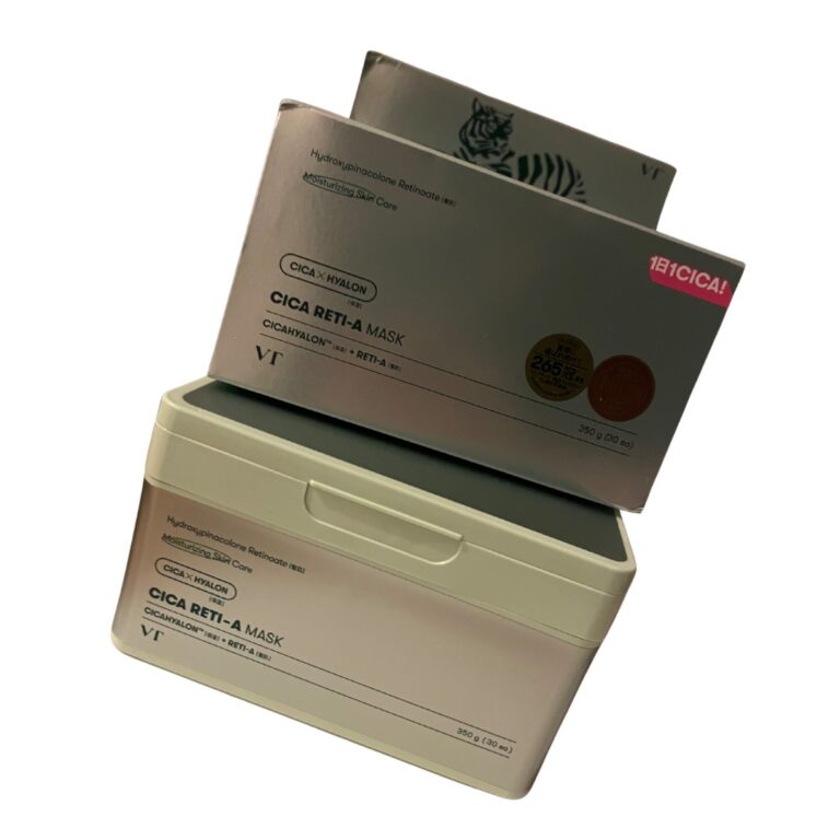 レチノール配合でも低刺激？VT シカレチAマスクの使用感レビュー